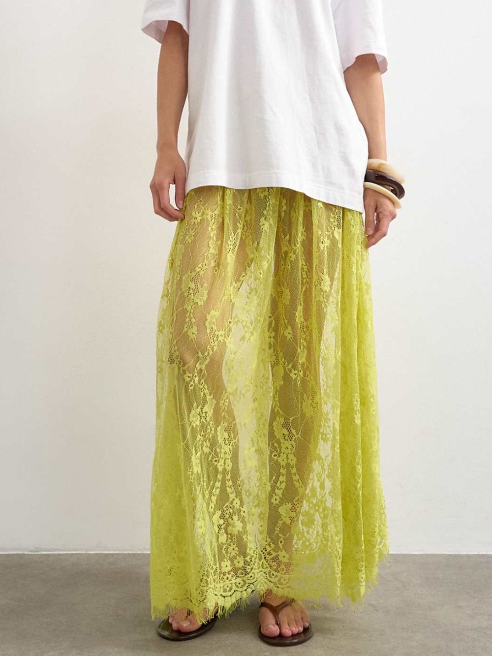 Topshop lace skirt